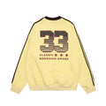 Mershier American Retro Sports Crew Neck Sweatshirt