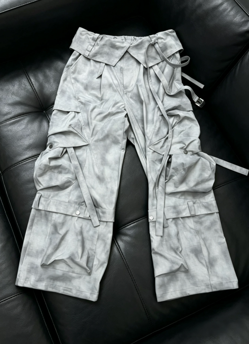 RELABEL Vintage Stitched Loose Overalls