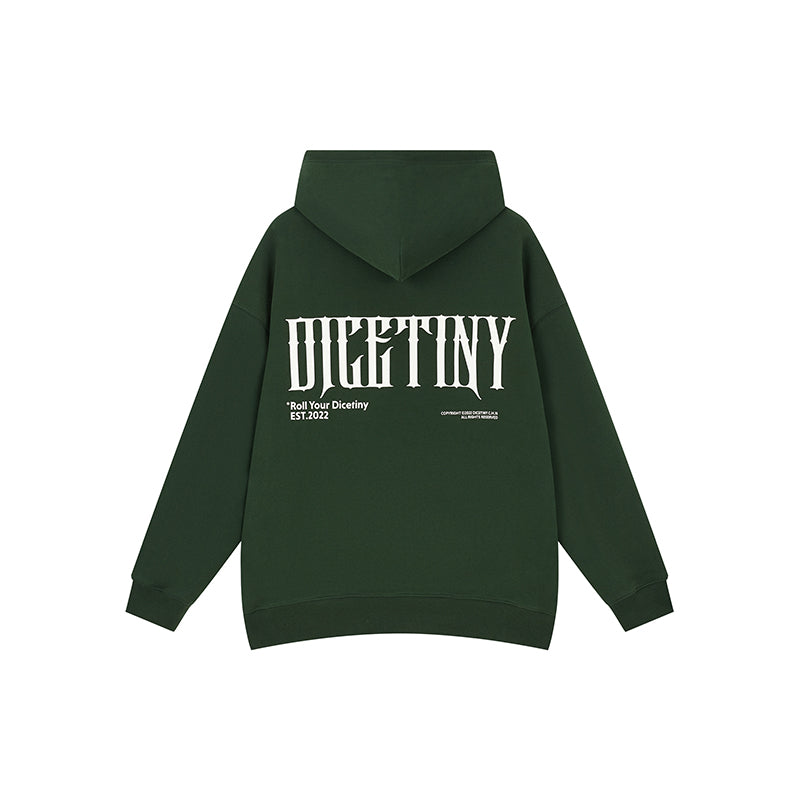 DICETINY Three-Dimensional Print Hoodie