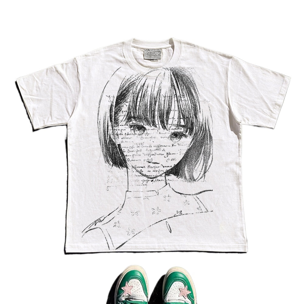 Wang Youbing Studio! 260g GBED 100% Cotton Tee