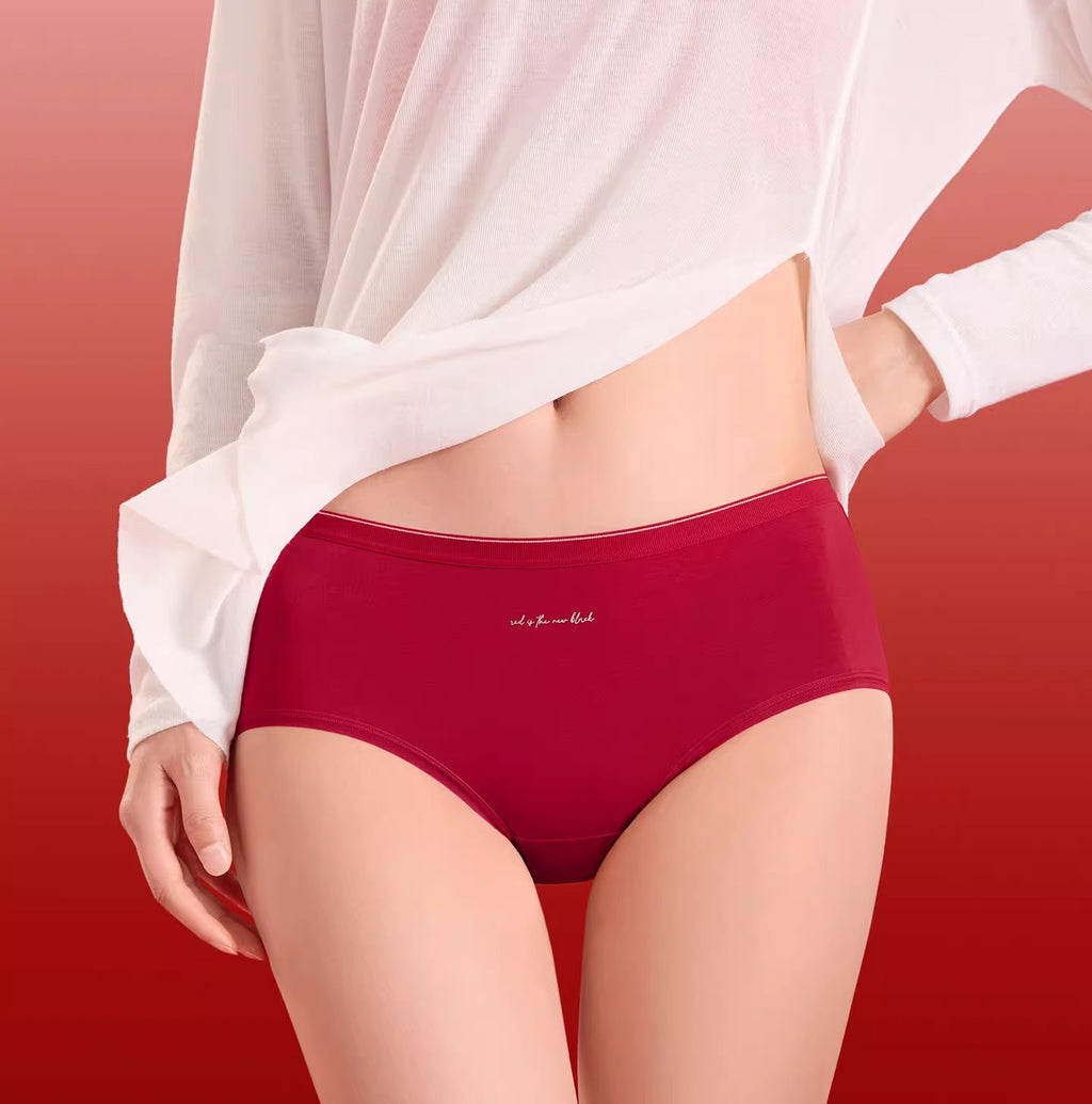 SecretWorld Cotton Crotch Underwear Sock Set