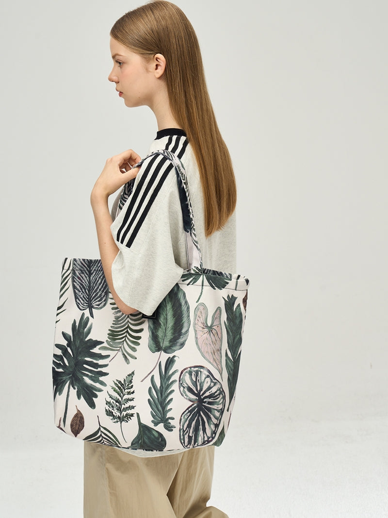 FREEIN retro literary plant Tote Bag