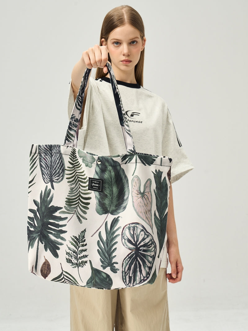 FREEIN retro literary plant Tote Bag