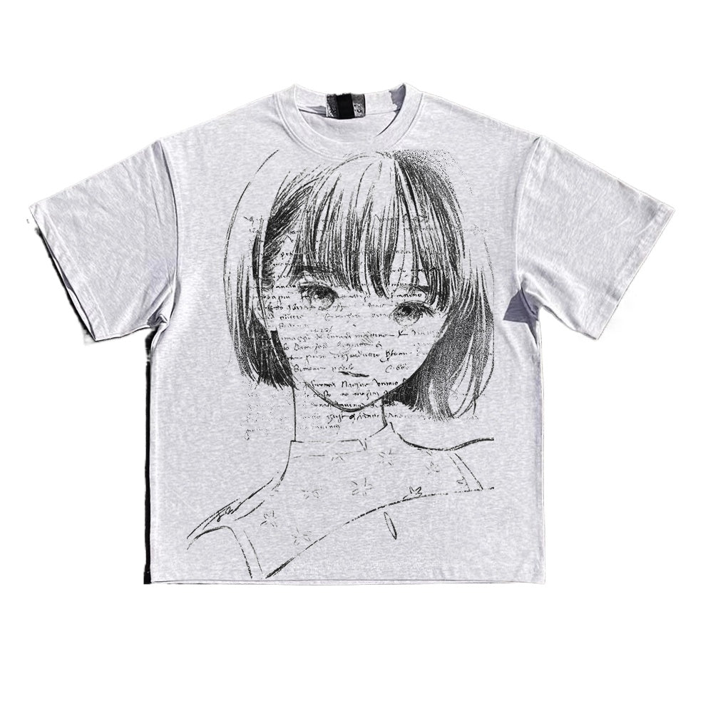 Wang Youbing Studio! 260g GBED 100% Cotton Tee