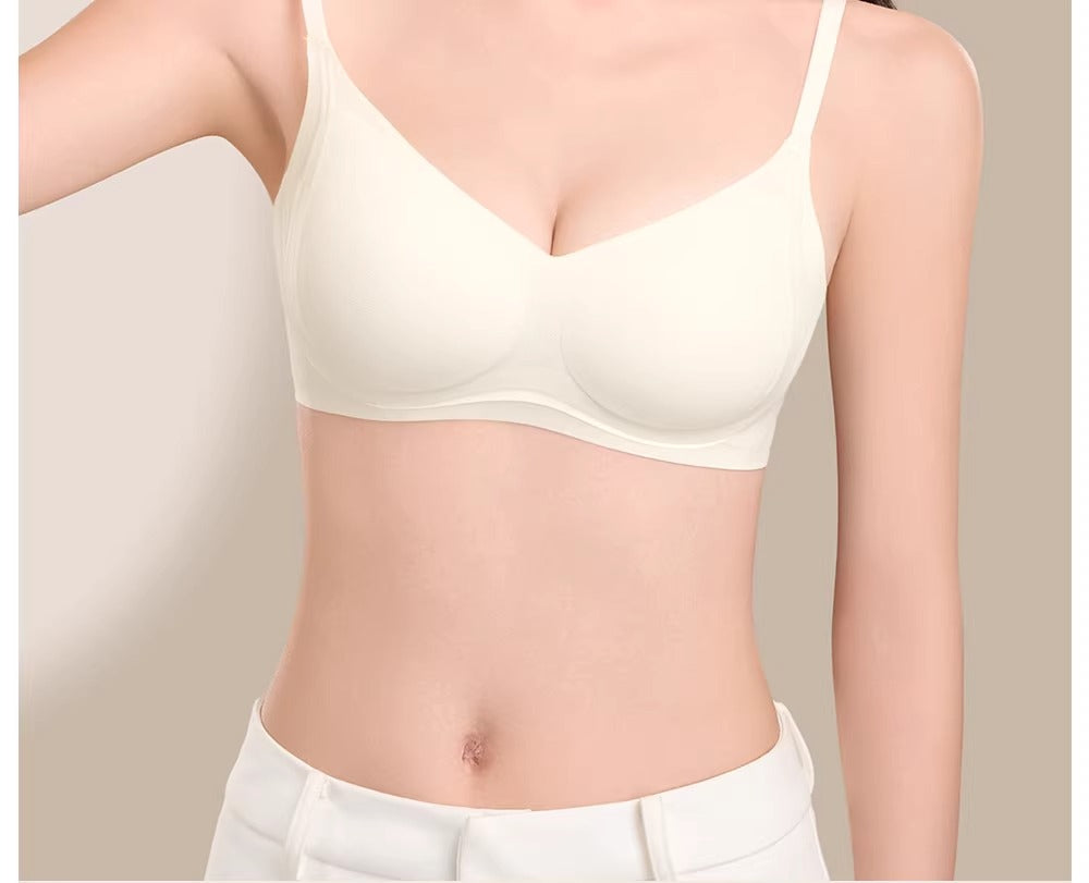 SecretWorld Skinny Shoulder Strap Traceless Comfort Bra Cover