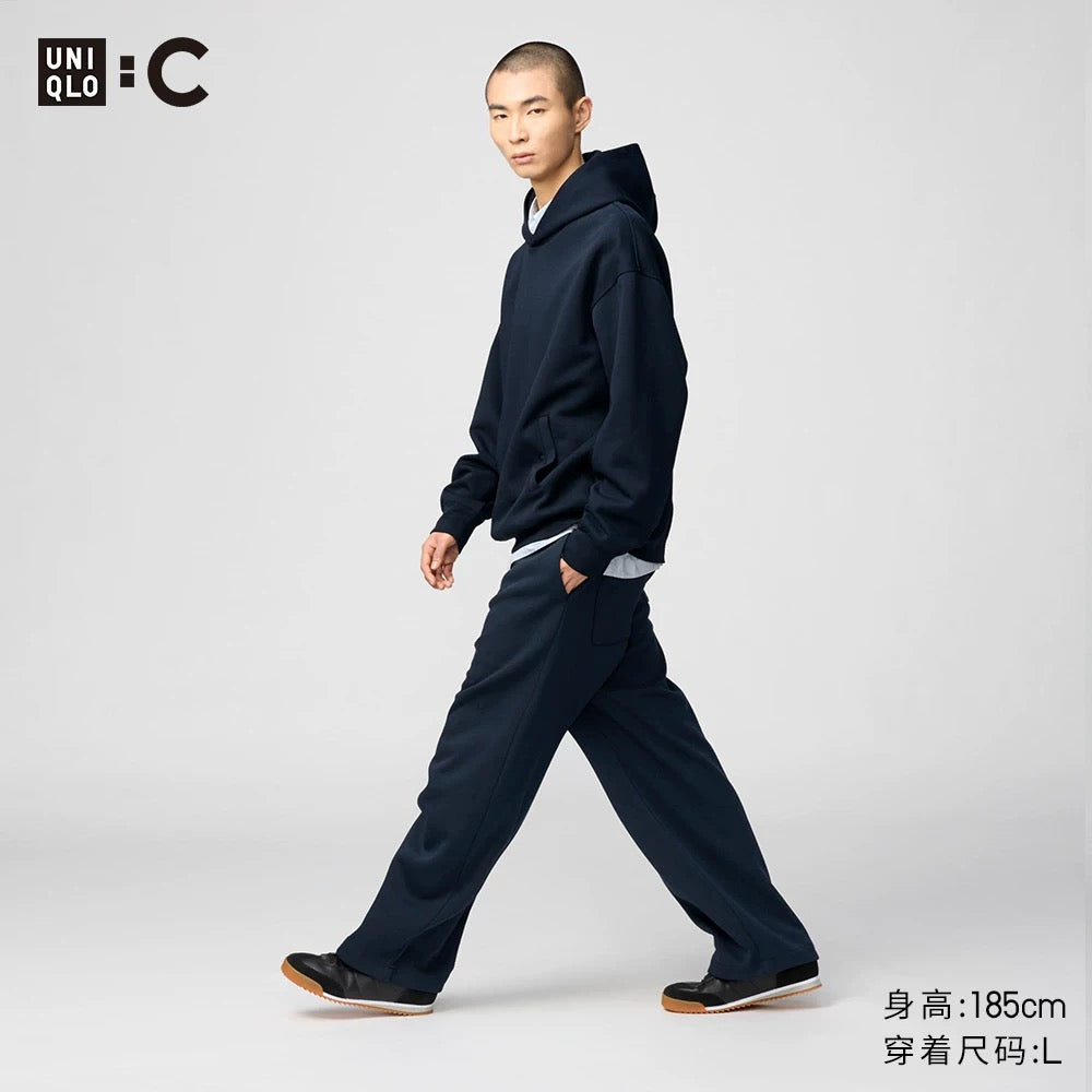 Uniqlo Collaboration أساور سراويل رياضية فضفاضة، بنطال رياضي