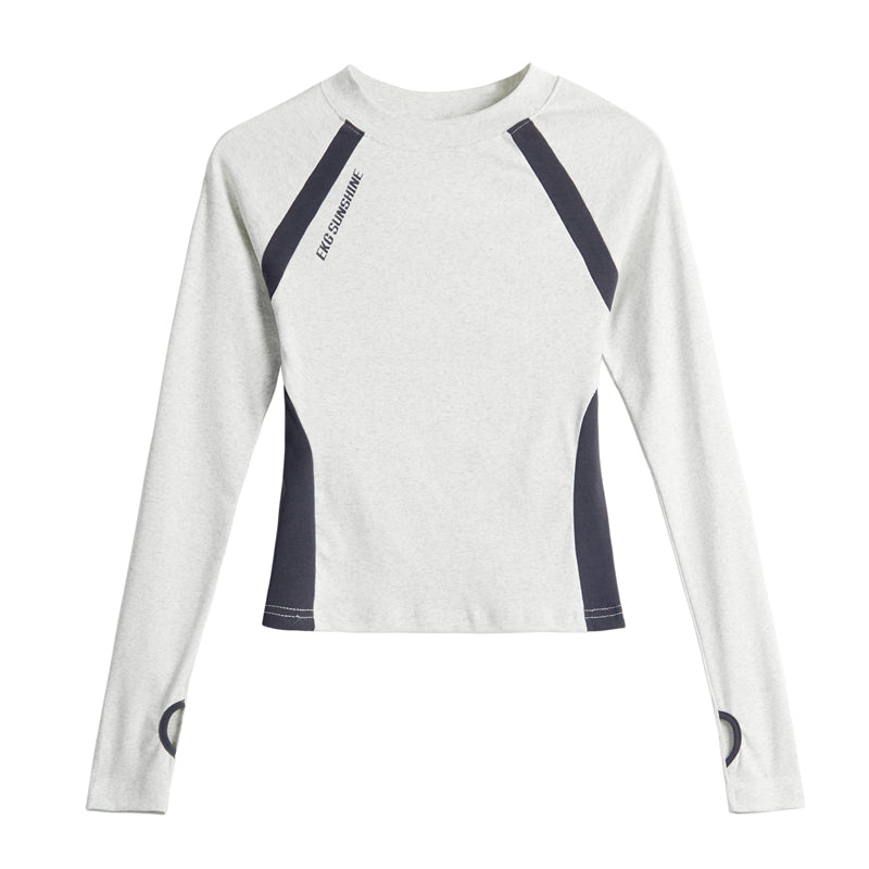 BlackBB American Retro Slim Fit Athletic Sport Top