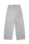 UNF solid color air loose knitted straight cutlass sweatpants