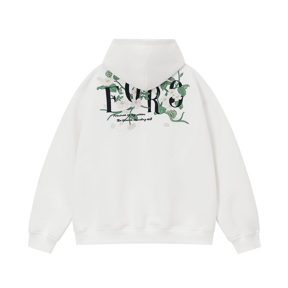 FORNINES national tide heavy EMB Hoodie