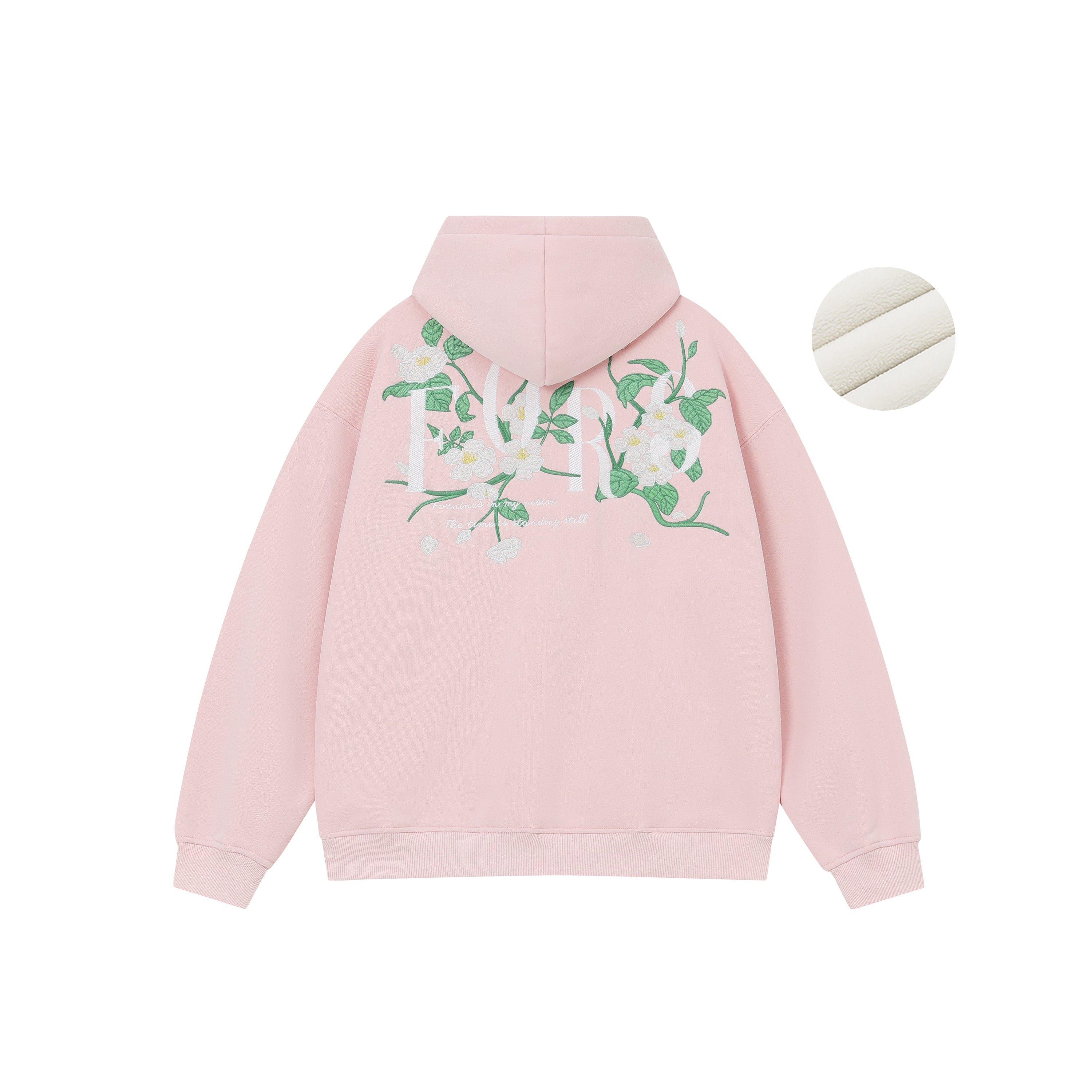 FORNINES national tide heavy EMB Hoodie