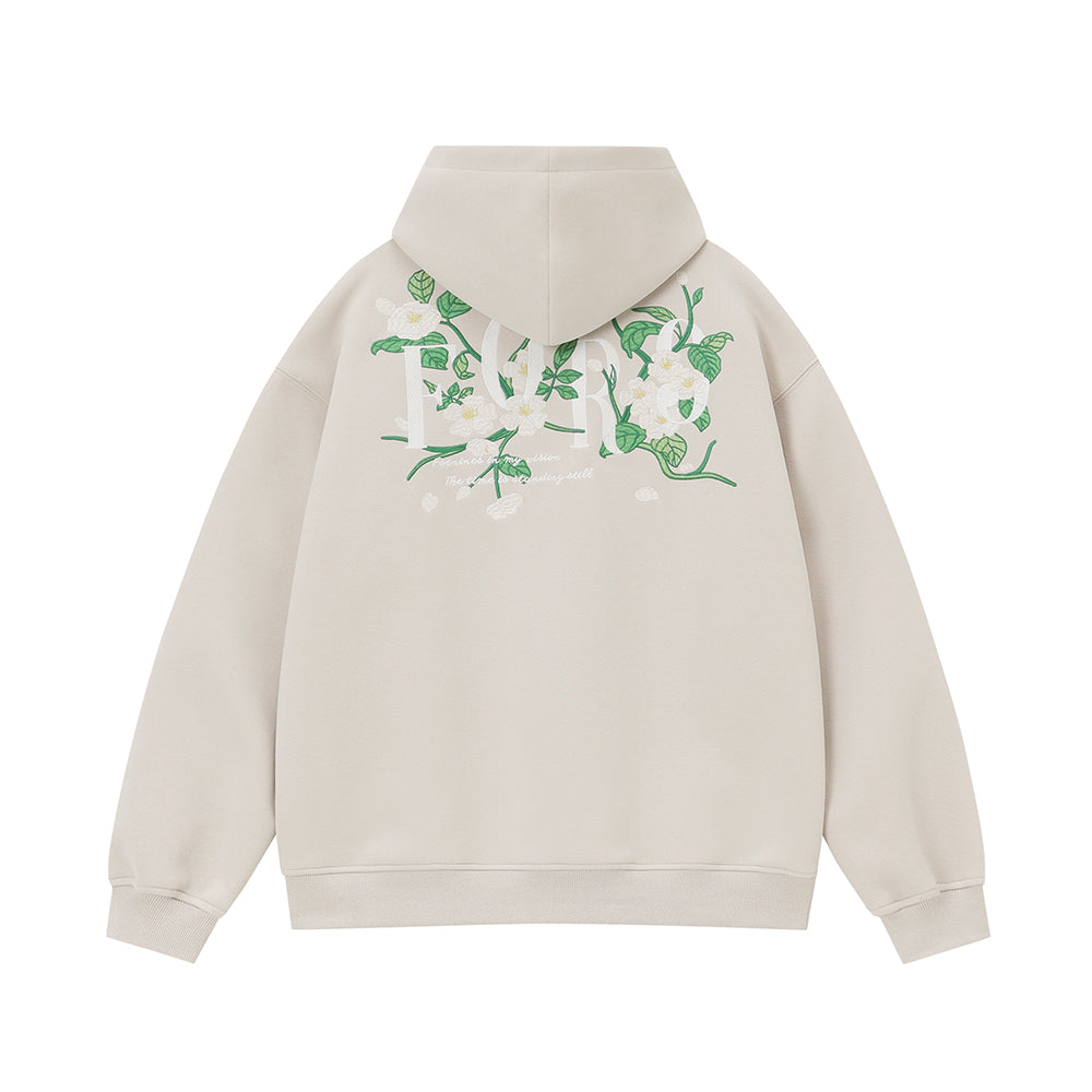 FORNINES national tide heavy EMB Hoodie