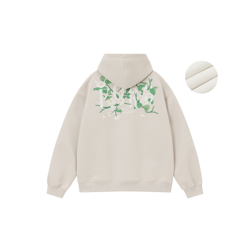 FORNINES national tide heavy EMB Hoodie