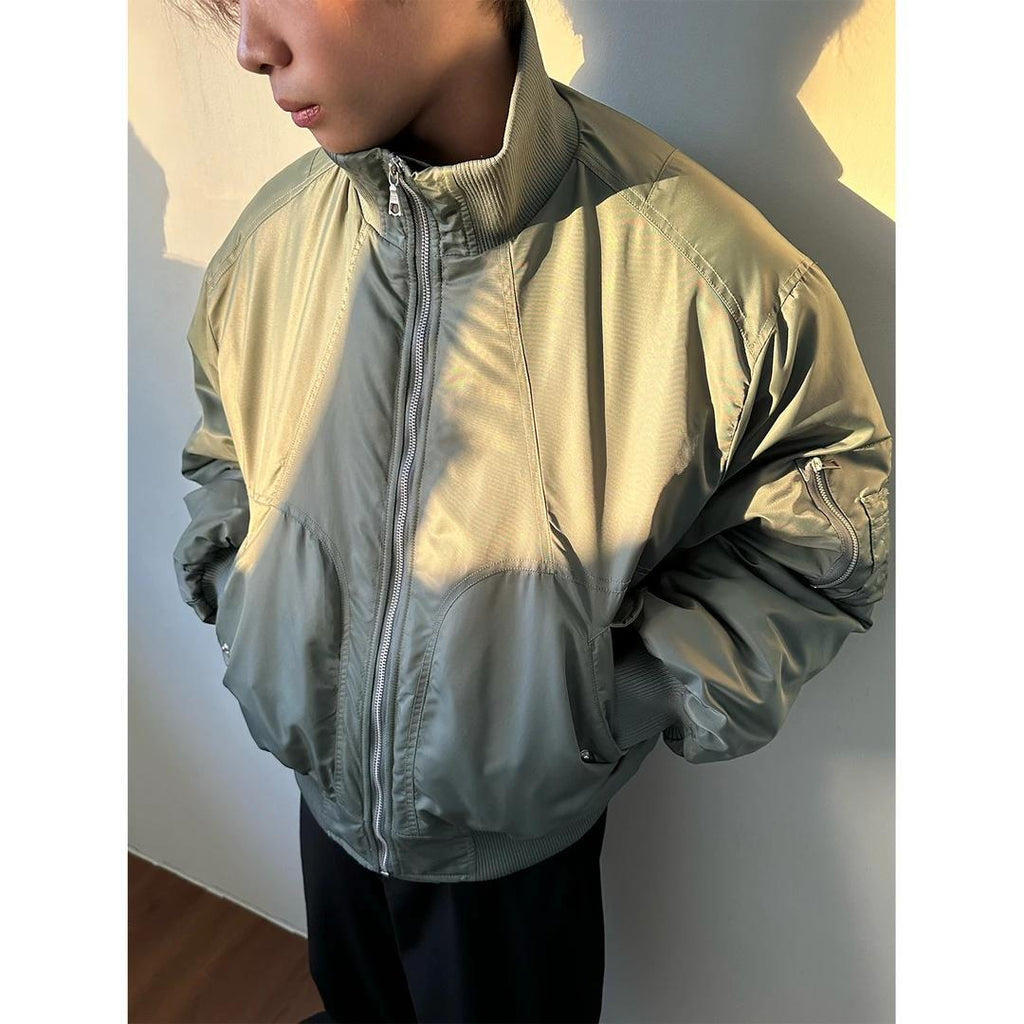 MADEXTREME Cropped silhouette Bomber Jacket