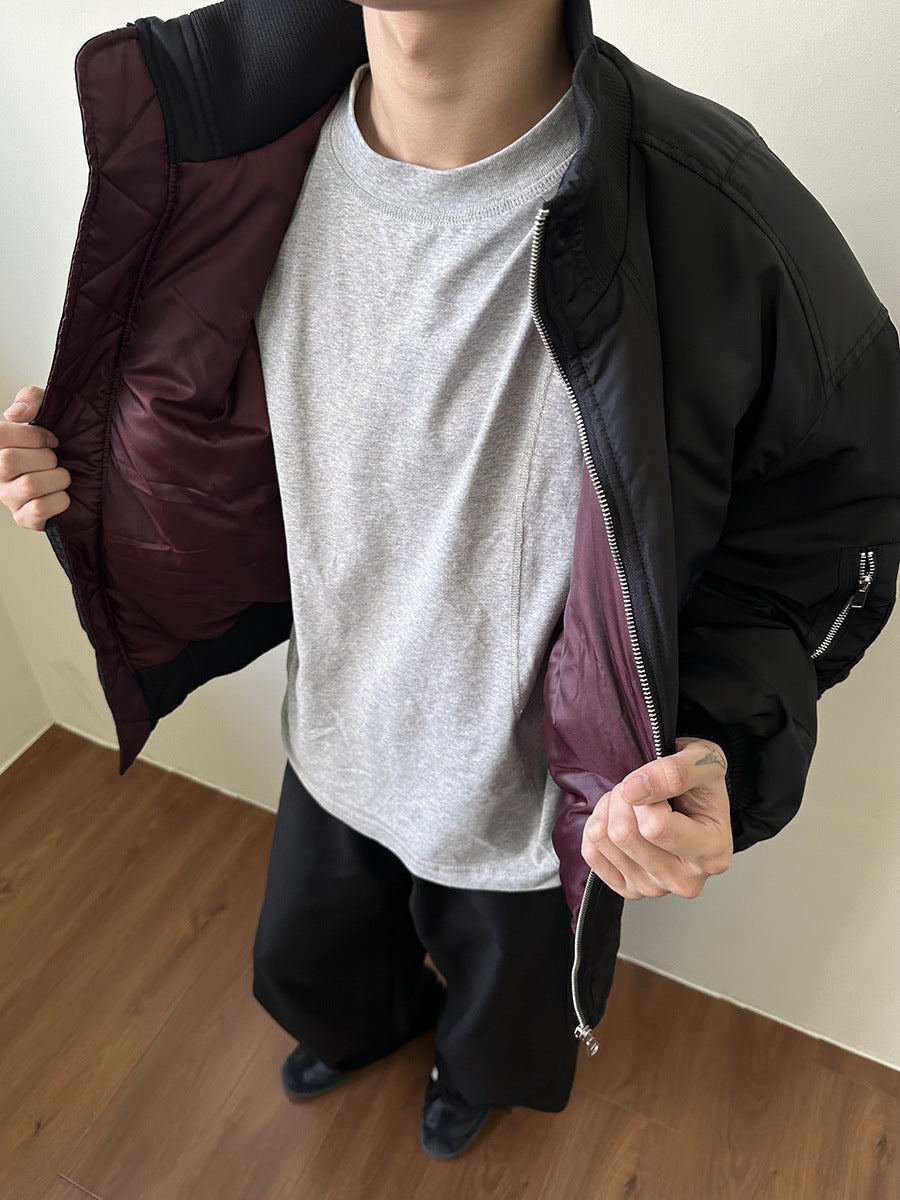 MADEXTREME Cropped silhouette Bomber Jacket