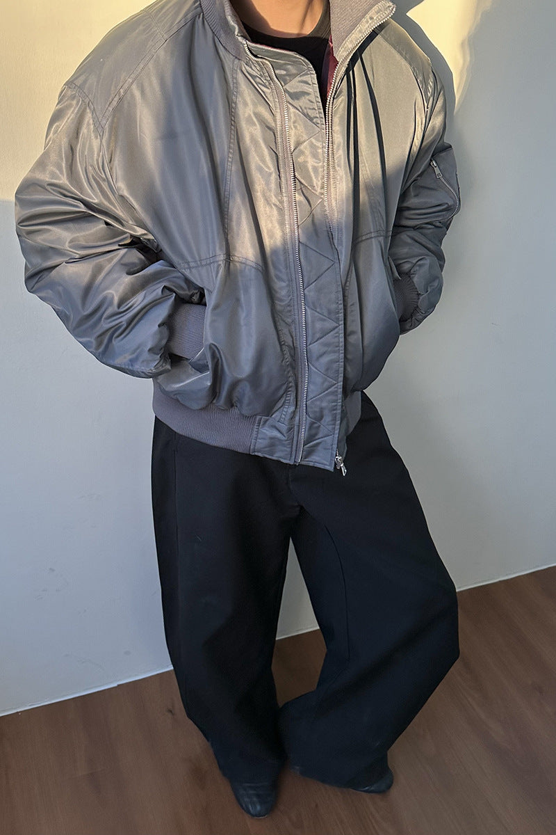 MADEXTREME Cropped silhouette Bomber Jacket
