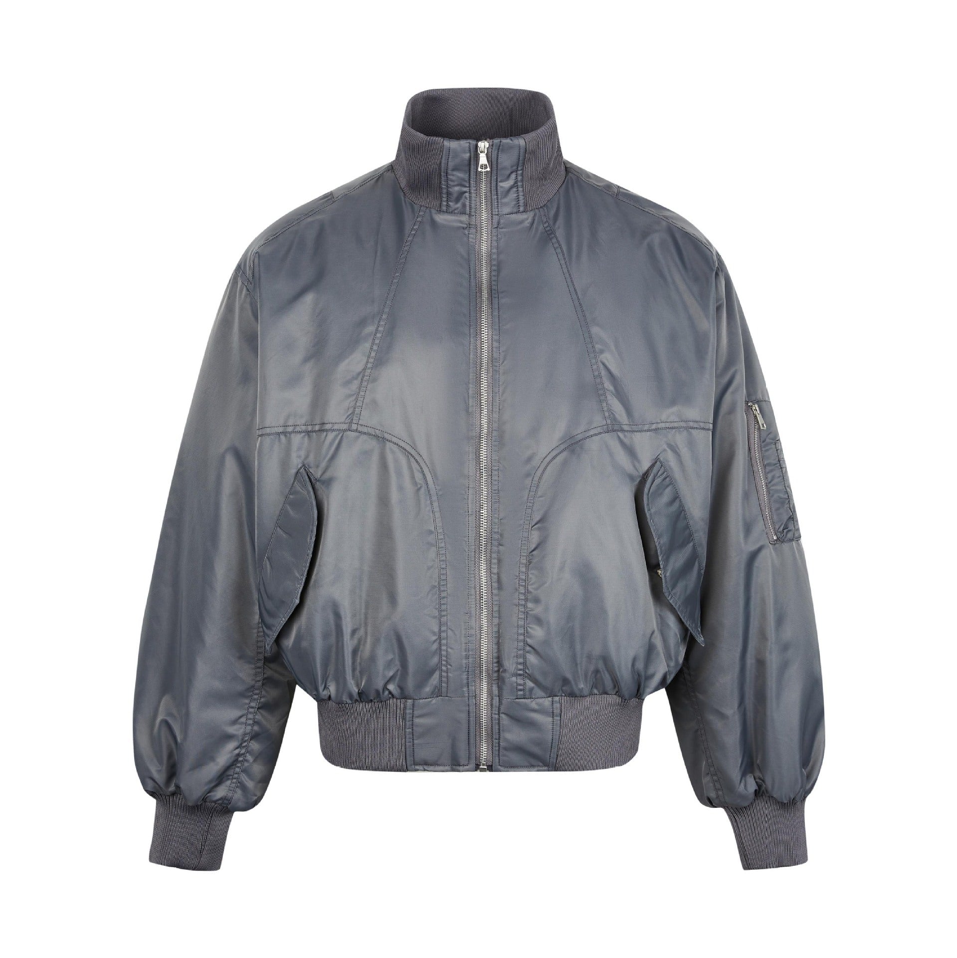 MADEXTREME Cropped silhouette Bomber Jacket