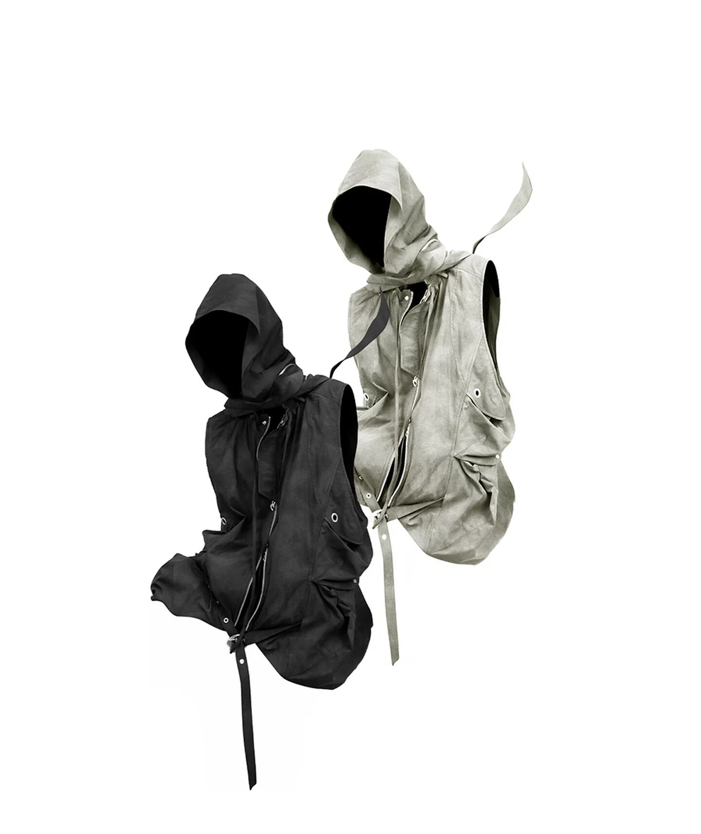 RELABEL Detachable and Assembled Multi-piercing Vest