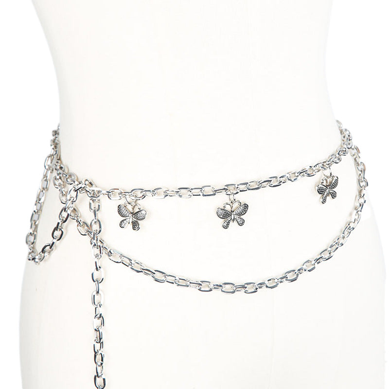 Intertek Butterfly Waist Chain Versatile Waist Belt