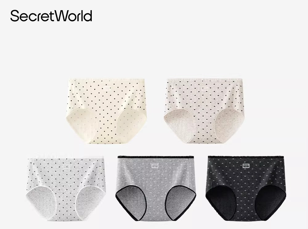 SecretWorld Antibacterial Cute Briefs