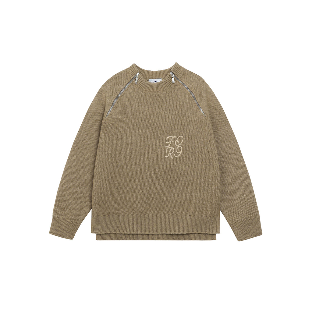 FORNINES F9 Lazy Zipp Sweater