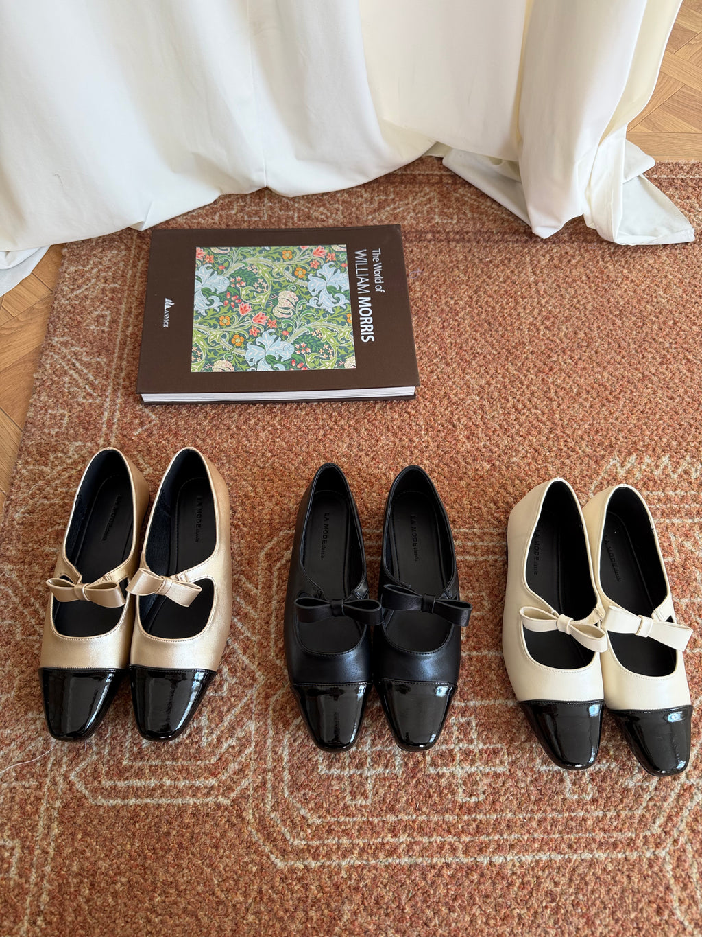 La mode Cap Toe Mary Janes