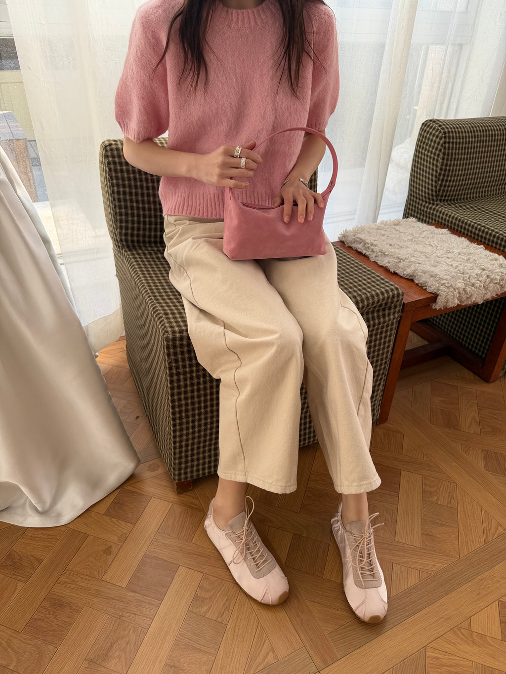 La mode Lace-up Sneaker Ballet Flats