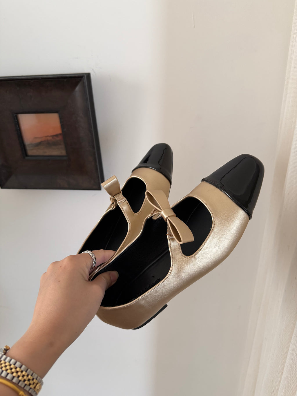 La mode Cap Toe Mary Janes