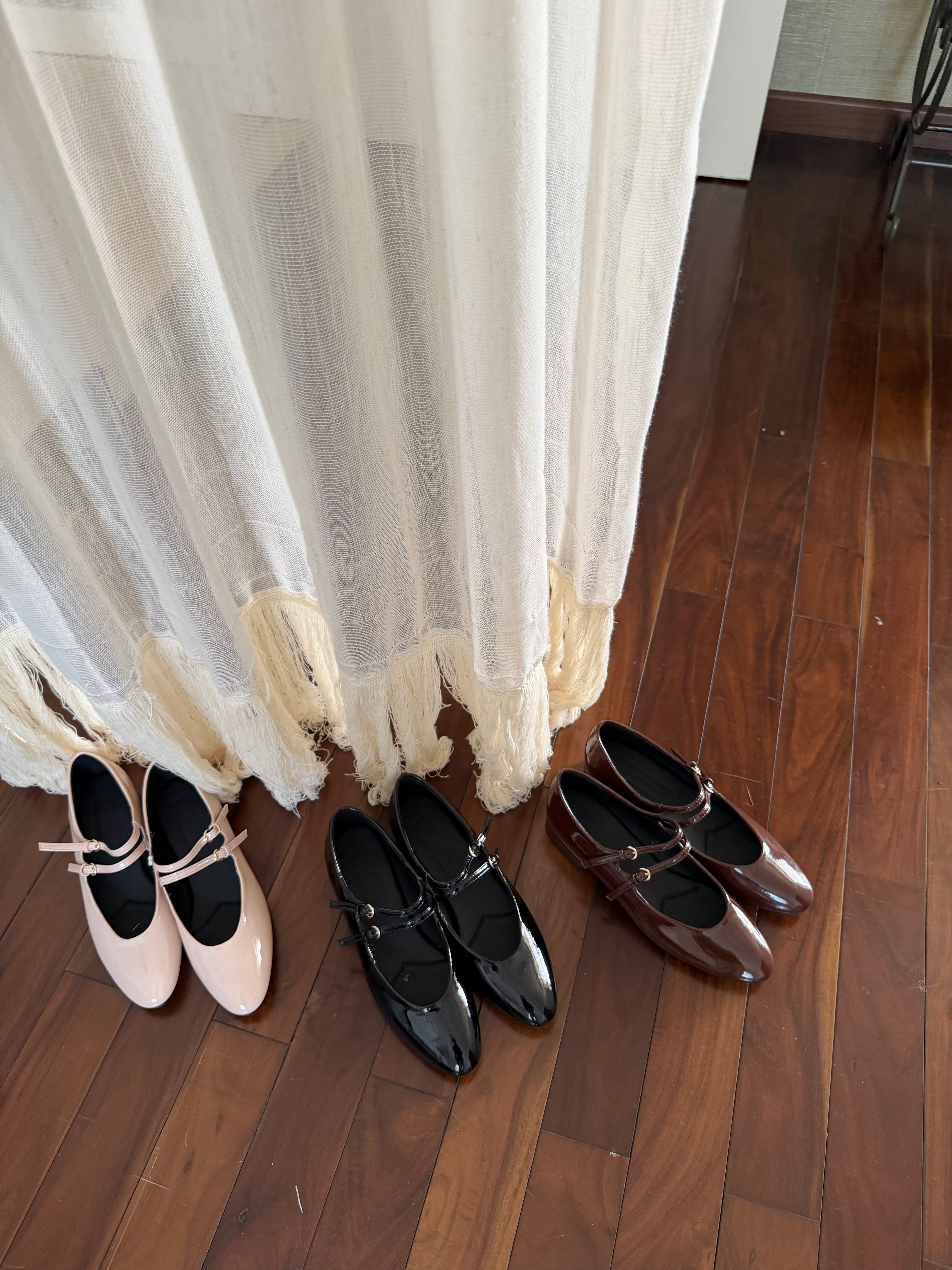 La mode Sporty Ballet Mary Janes