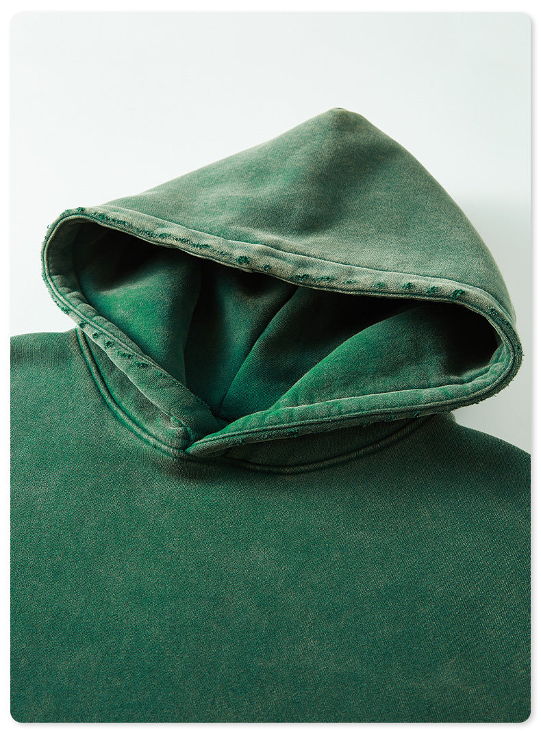 BE Washed Velvet Hoodie