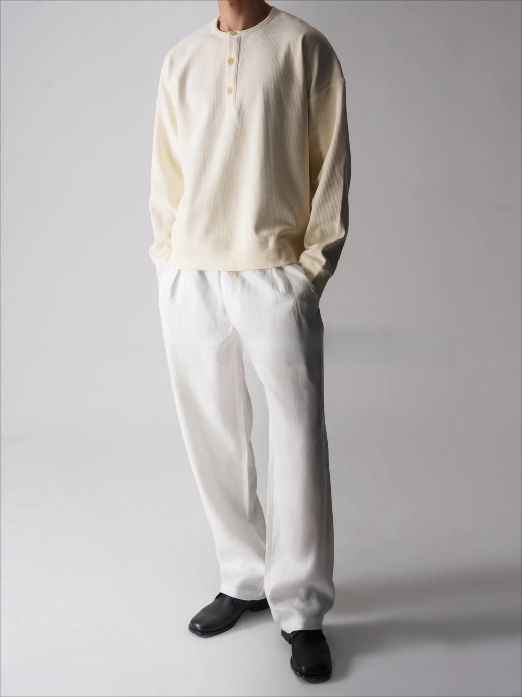 SEE ALSO Super Worsted Combed Cotton Old Money Wind Long Sleeve