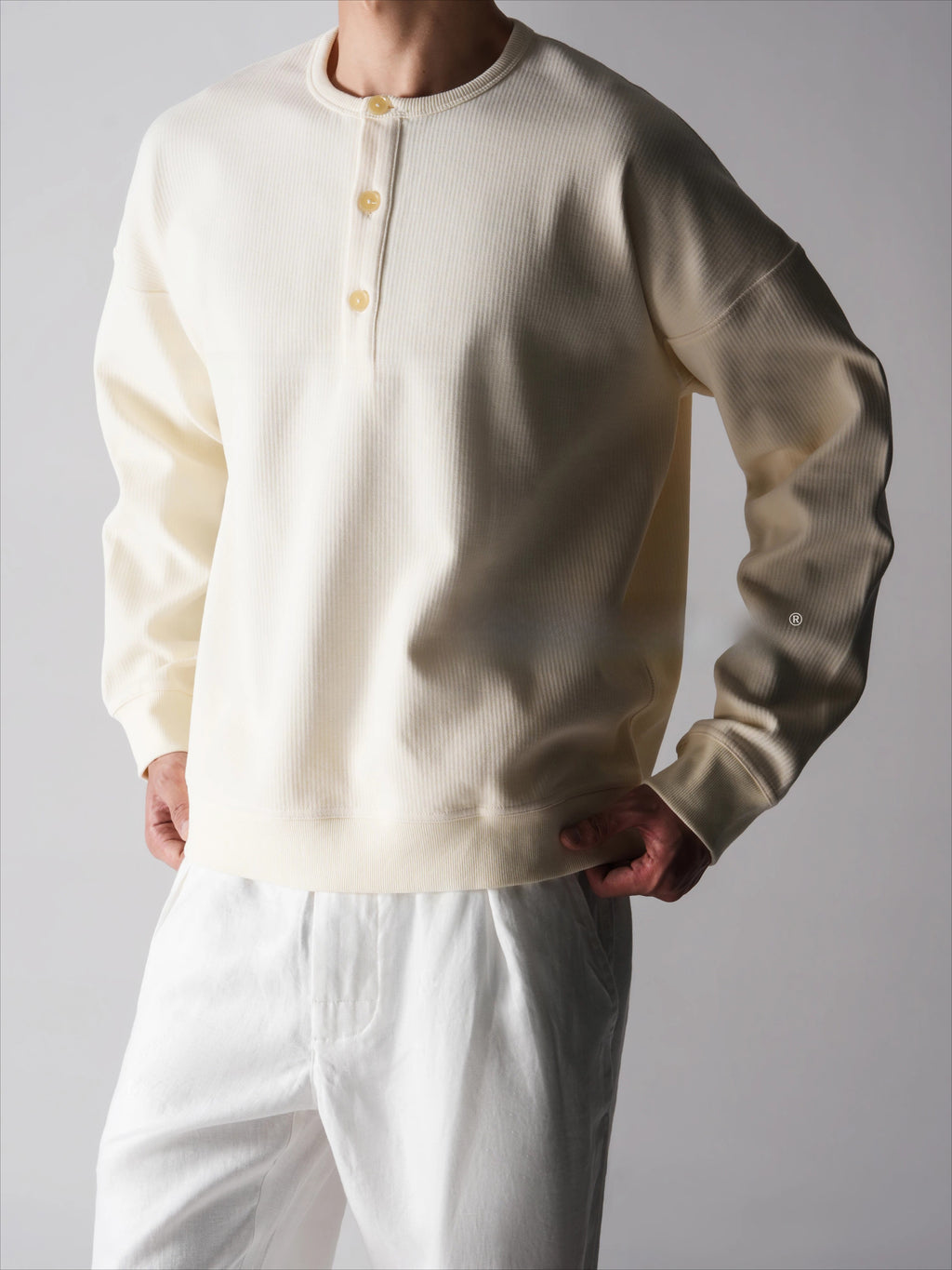 SEE ALSO Super Worsted Combed Cotton Old Money Wind Long Sleeve