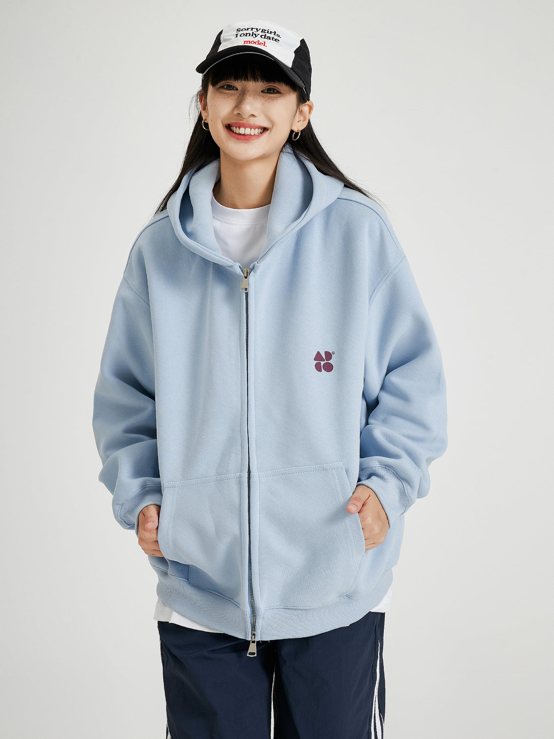 OWOX sporty logo Zipper Jacket