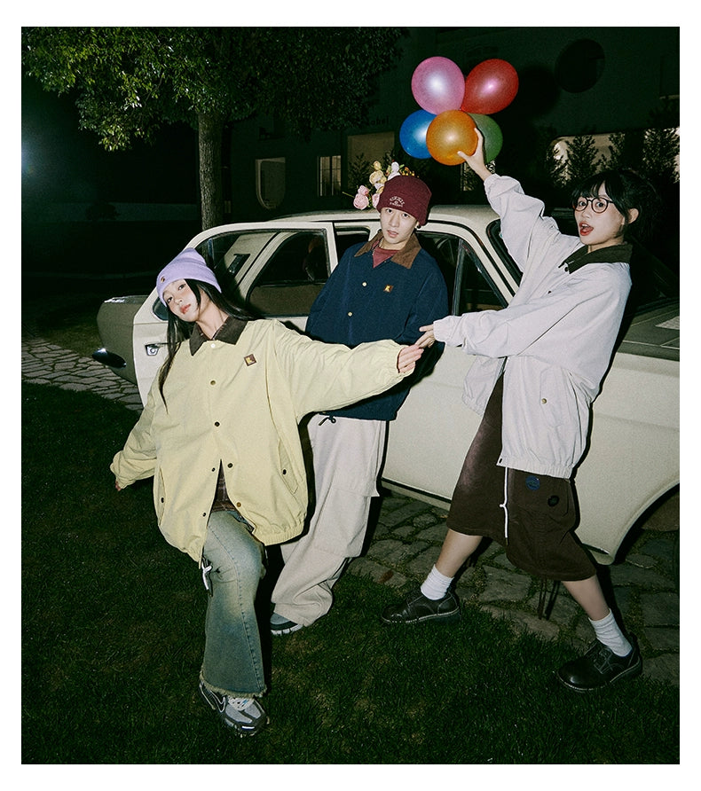 lemanism Lapel Loose Couple Jacket