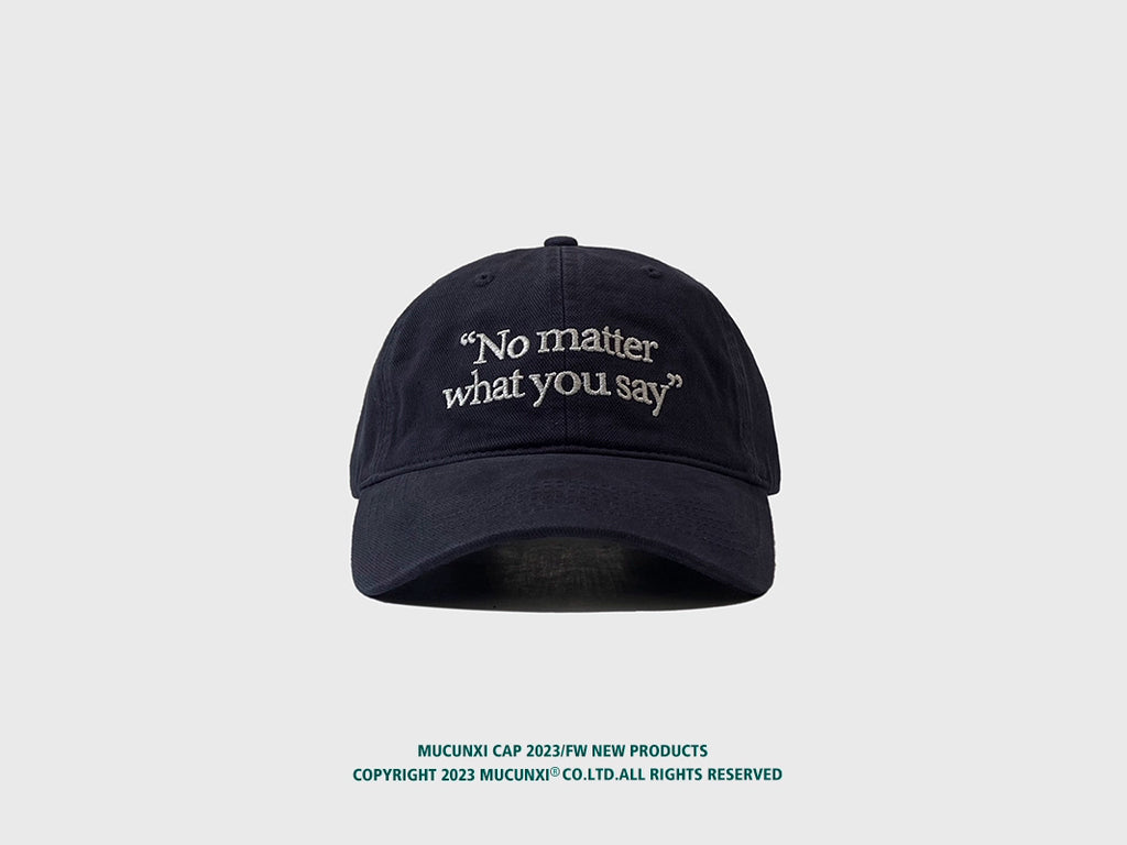 MUCUNXI No Matter Hat