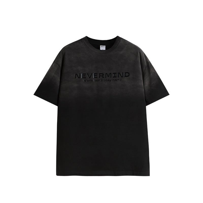 INF Gradient Wash Distressed Tee