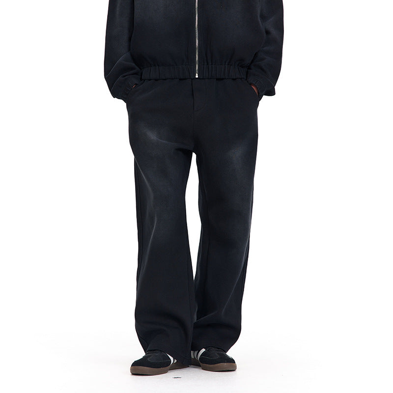 UNF 380g Winter Zipper Hooded Jakcet X Sweatpants