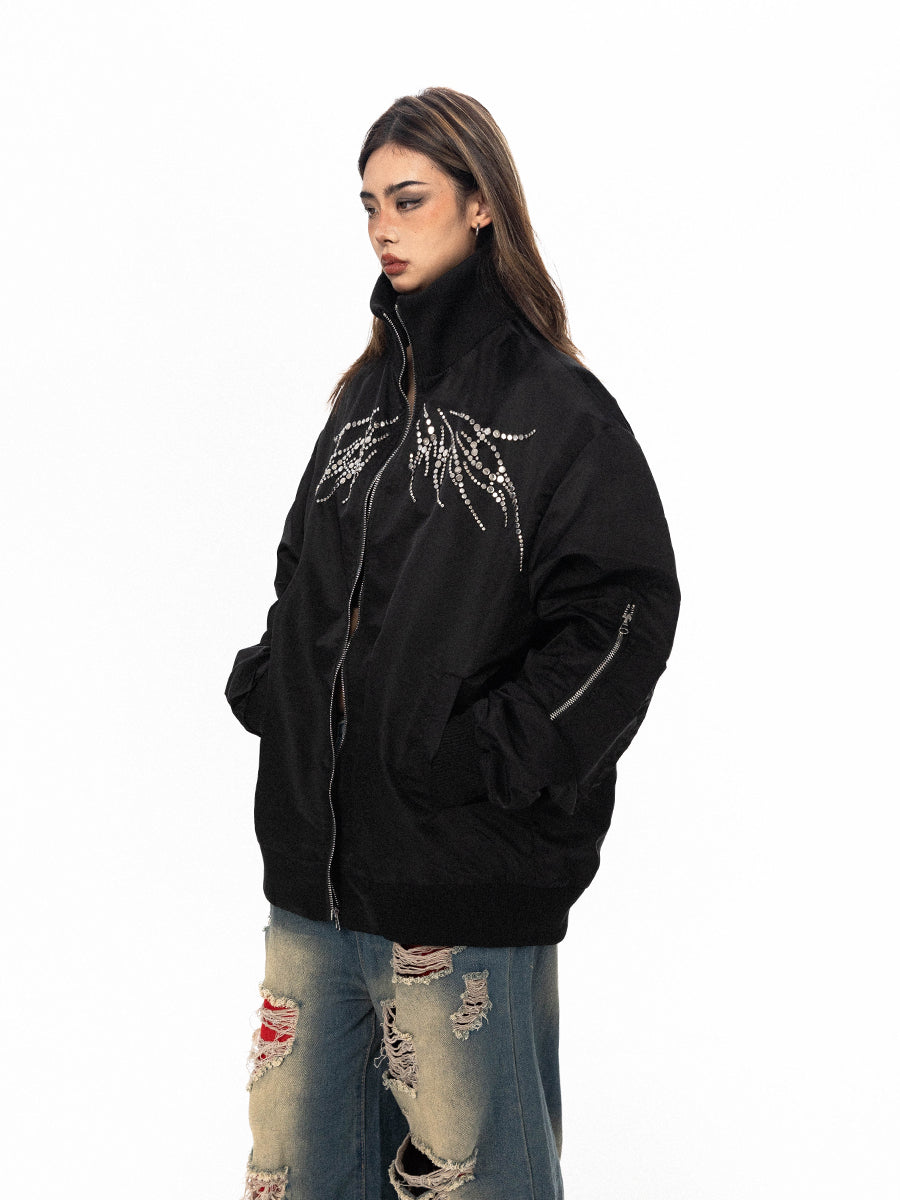 BLACKBB American Vintage Heavy Industry Willow Zip Up Jacket