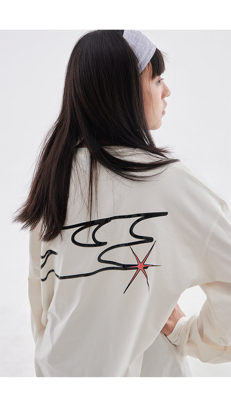 CryingCenter quick-drying jelly logo long tee