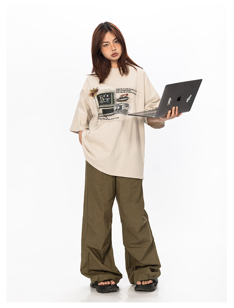 BLACKBB Design Sense Print Short Sleeve Tee