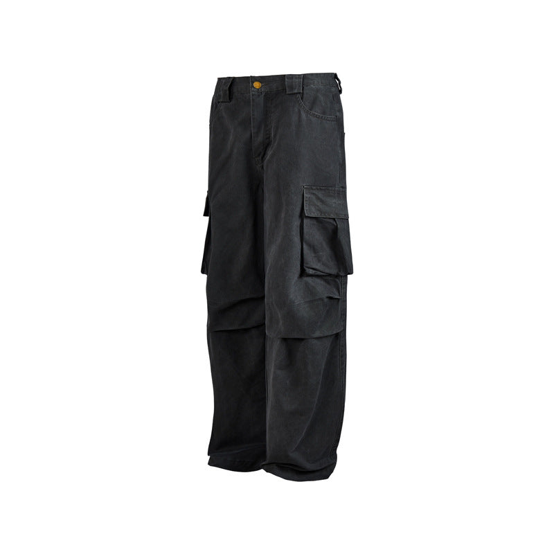 MADEEXTREME Distressed Washed Baggy Trouser