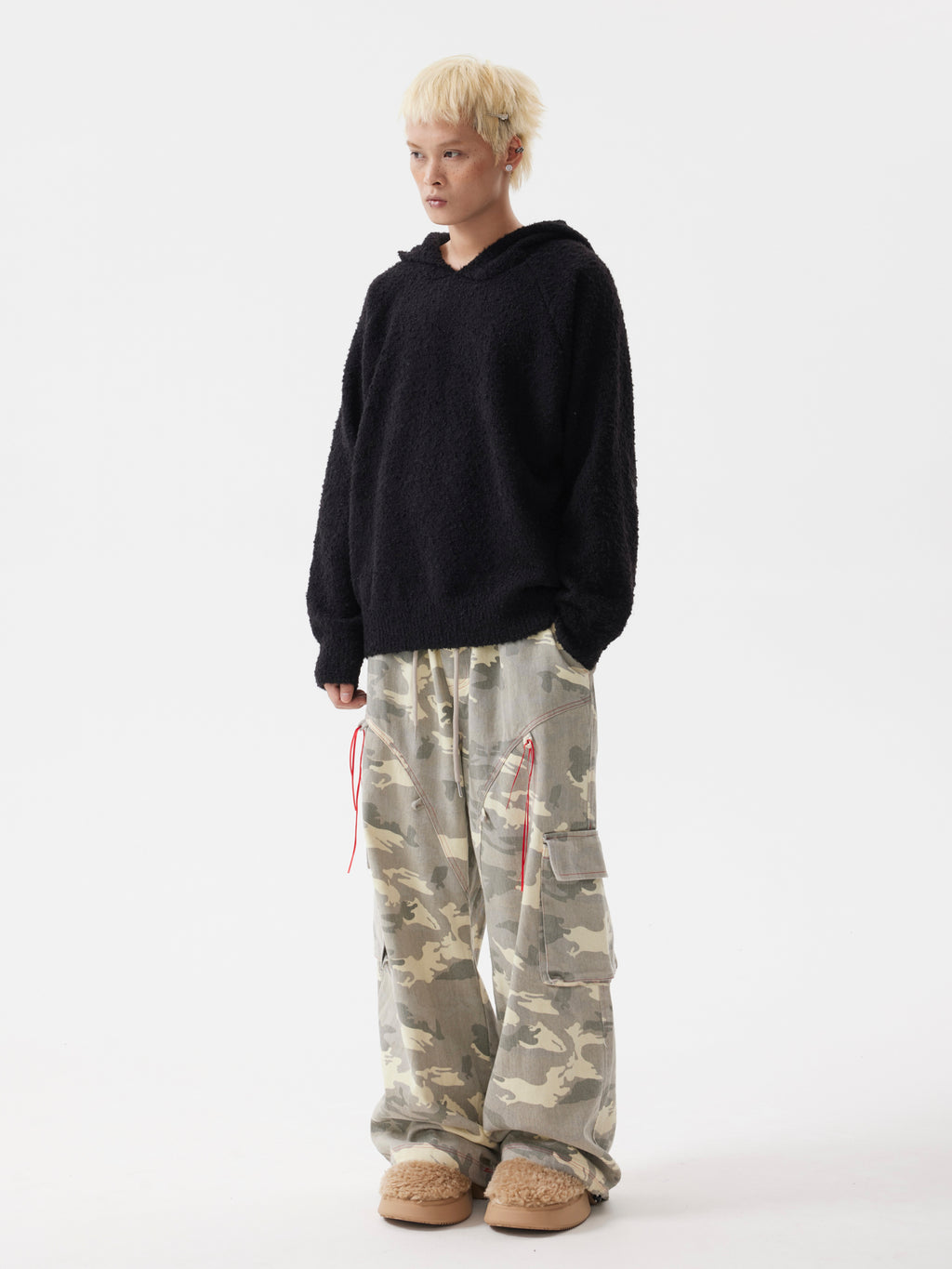 BTSG Slouchy Sweater Hoodie