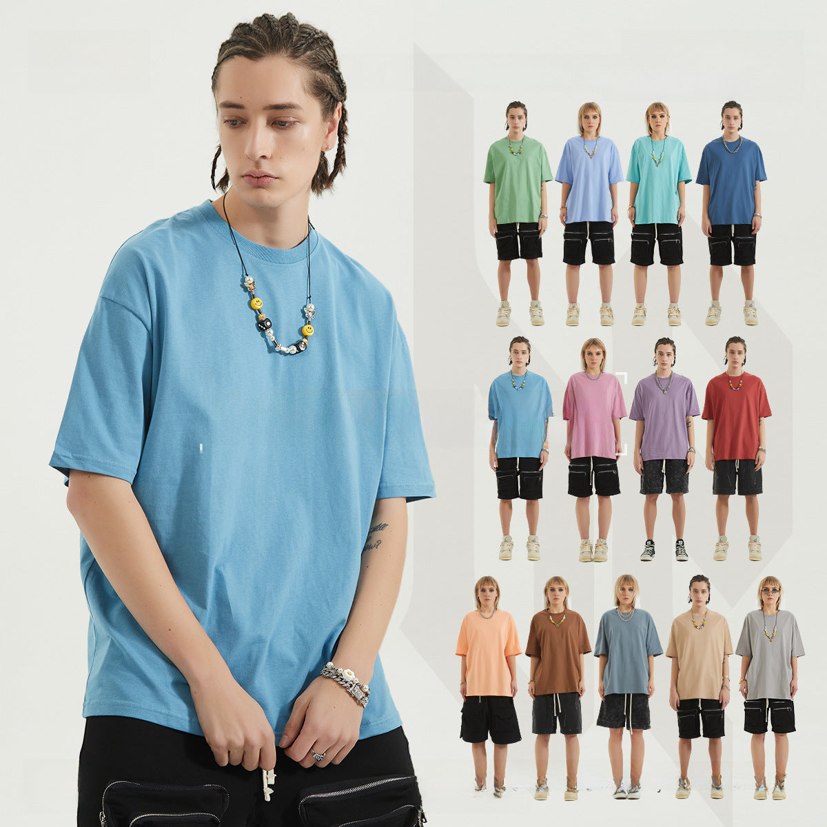 تي شيرت خفيف صلب BE 190 جرام