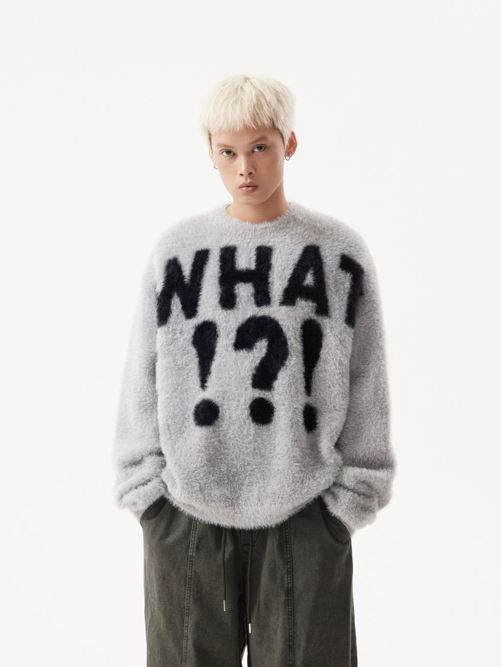BTSG High-end Faux Mink Silhouette Sweater