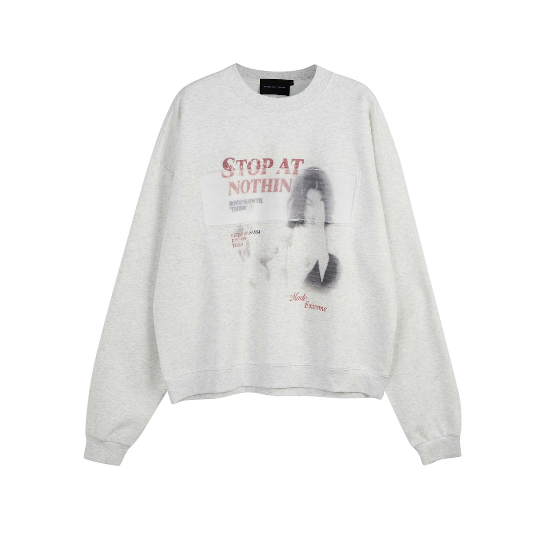 MADEEXTREME 350g Vintage Portrait Crewneck Sweatshirt