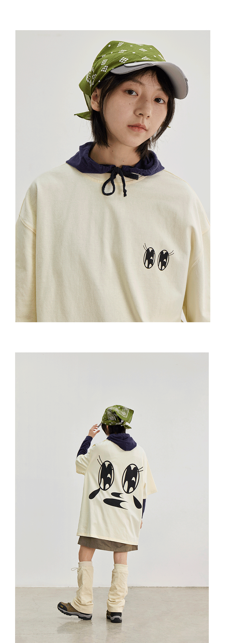 CryingCenter Crying Big Tears Eyes Loose Tee