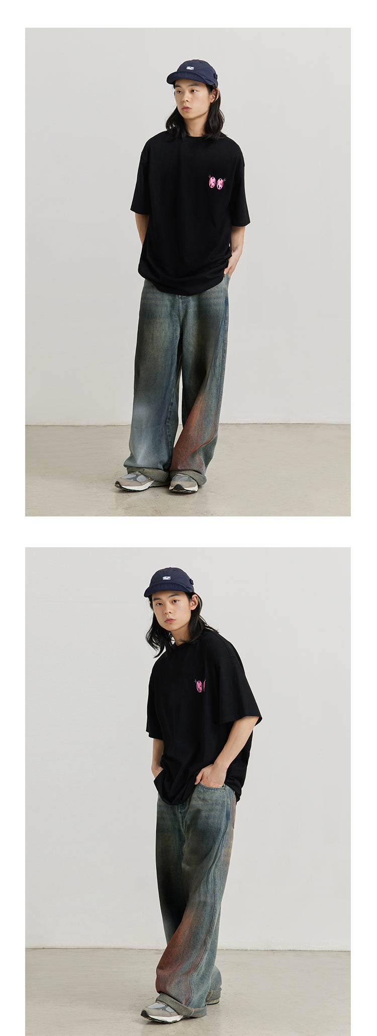 CryingCenter Crying Big Tears Eyes Loose Tee