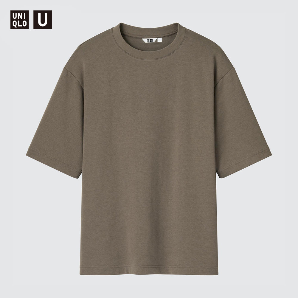 UNIQLO AIRism Loose Crew Neck Short Sleeve Tee