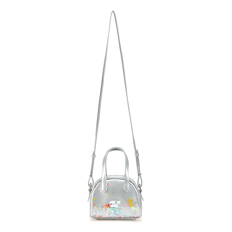 CryingCenter Y2K Star Shiny Boston Bag