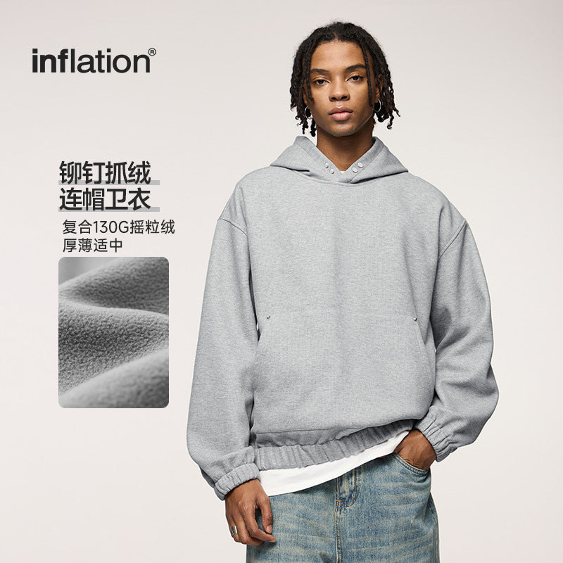 INF 450g Stud Fleece Hoodie