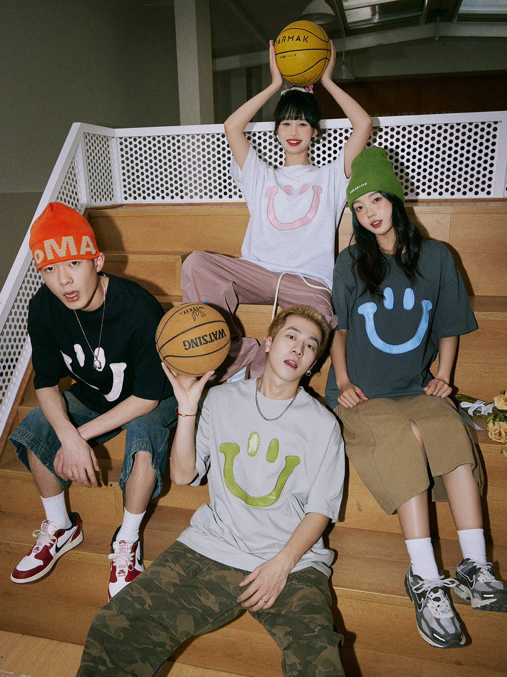 Lemanism 260g Smiley Patch Tee